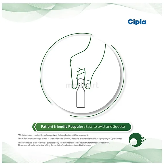 duolin 3ml respules 5's